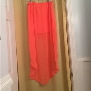 Express High Low Skirt